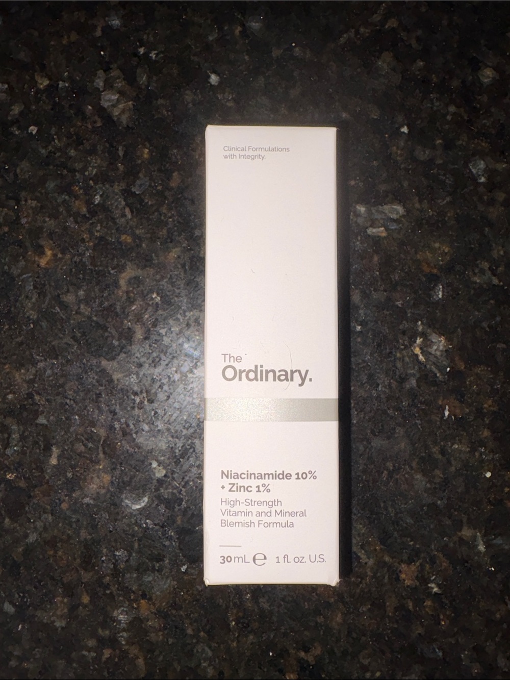 The Ordinary niacinamide 10% zinc 1% blemish formula